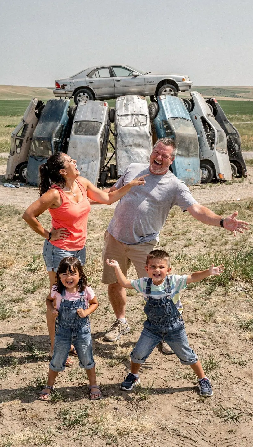 Закат над бескрайними полями, освещающими дорогу, ведущую в даль.