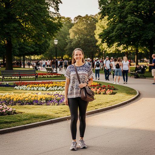 Скала, окруженная лесом, с туристами, наслаждающимися панорамным видом.